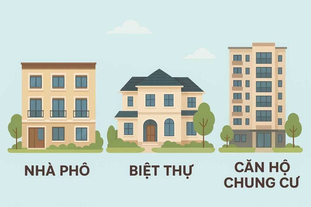 3 dòng sản phẩm chính có trong dự án Vinhomes Hóc Môn